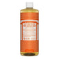 Dr. Bronner's Organic Pure Castile Liquid Soap Tea Tree in 32 fl oz bottle, showing the soap and label on the product.