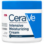CeraVe Intensive Moisturizing Cream in 16 oz jar, soothing lotion and moisturizer for dry skin, with a white and blue label
