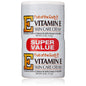 Fruit of the Earth Vitamin E skin care cream in a moisturizer bottle, designed for nourishing and hydrating skin.