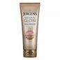 Jergens Natural Glow Daily Moisturizer lotion for medium to tan skin tones, featuring hydrating formula and smooth texture.