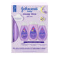 Johnson's Baby Sleepy Time Lotion and Moisturizer, gentle baby skincare product with calming scent in a pastel container