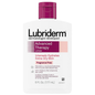Lubriderm Advanced Therapy Moisturizing Lotion with Vitamins E and Pro-Vitamin B5 in a 6 fl oz bottle, designed for skin hydration.