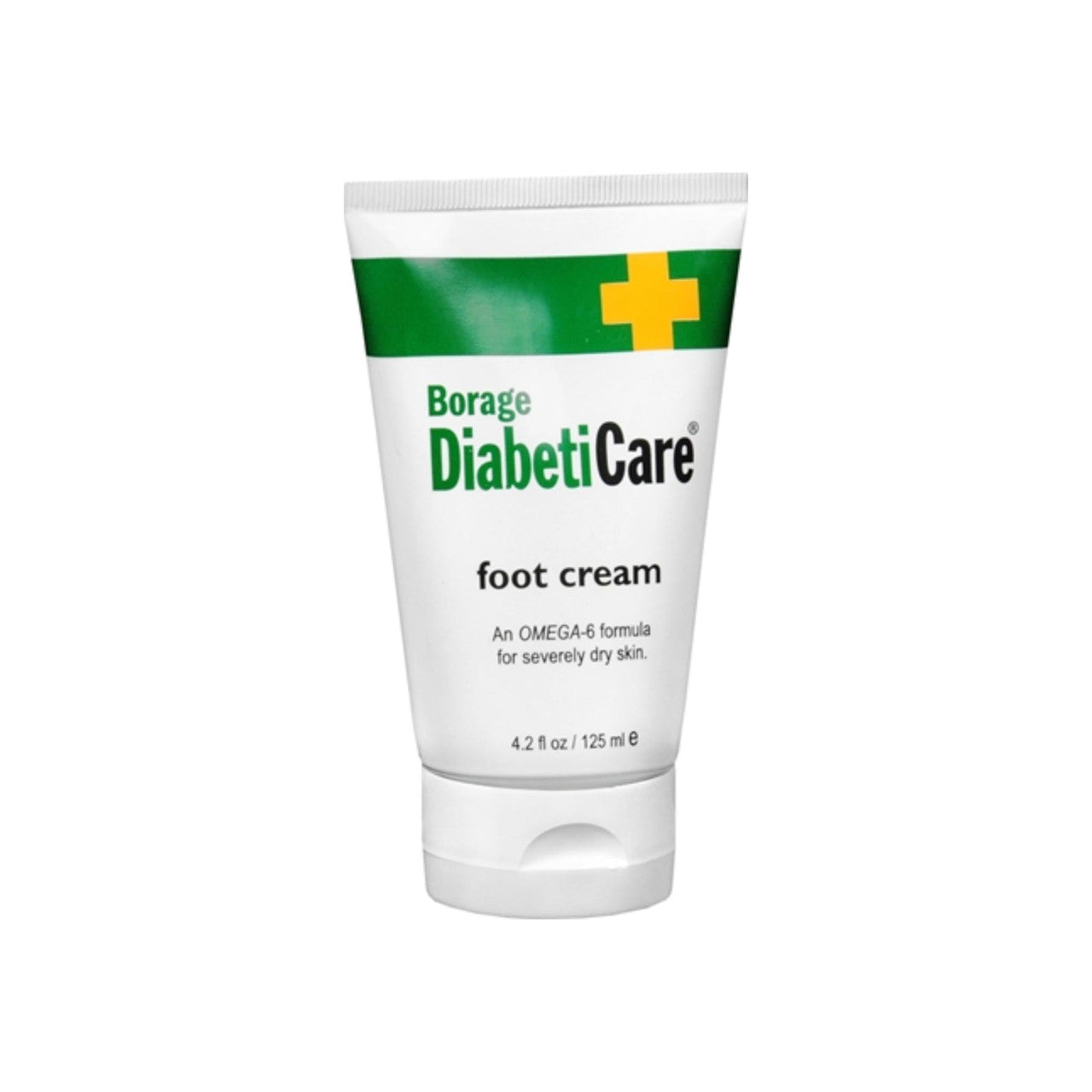 Shikai Diabeticare Foot Cream, 4.2 oz, moisturizing lotion for diabetic foot care with soothing ingredients.
