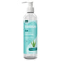 Pasteur Pharmacy Skintimate Sensitive 2-in-1 shave oil and moisturizer bottle, fragrance-free, 7.3 fl oz, with a pump dispenser.