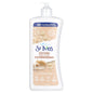St. Ives soothing hand and body lotion with oatmeal and shea butter in a 21 oz bottle, moisturizing and gentle for skin.