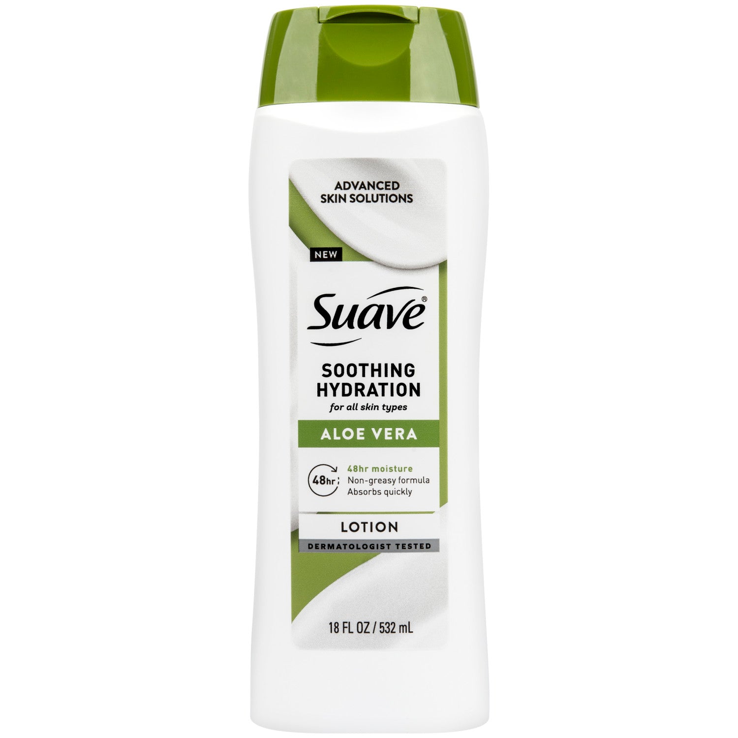 Pasteur Pharmacy Suave Soothing Hydration Hand and Body Lotion with Aloe Vera, moisturizing for all skin types