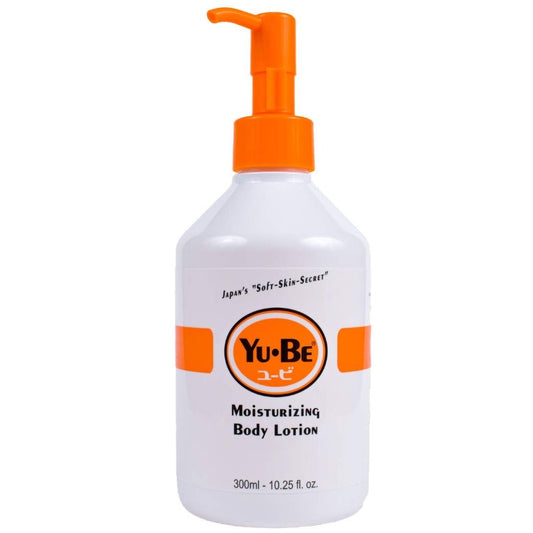Yu-Be moisturizing body lotion by Pasteur Pharmacy, 10.25 oz bottle, smooth and hydrating skin moisturizer.