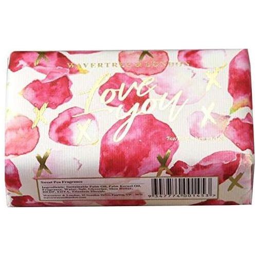 Wavertree & London Australian Natural Love You Luxury Soap Bar by Pasteur Pharmacy, 7 ounces, creamy and moisturizing bar.