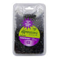 Black Expressions Rubber Bands Snag-Free for makeup, 100-count pack by Pasteur Pharmacy, shown holding or arranged for styling.
