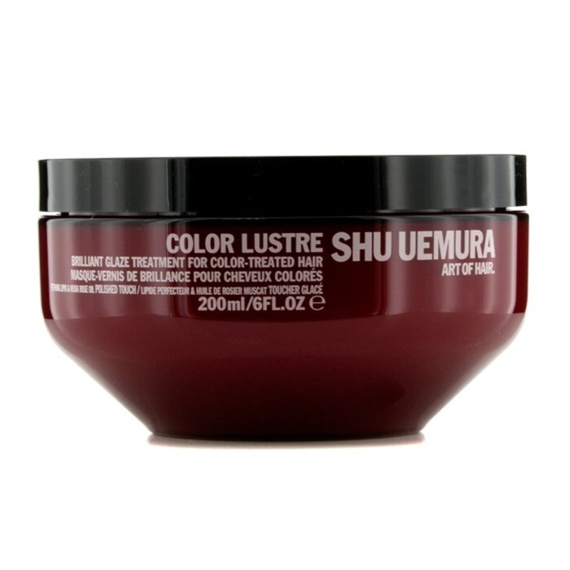 Shu Uemura Color Lustre Brilliant Glaze Treatment 500ml bottle, a makeup hair gloss and treatment product.