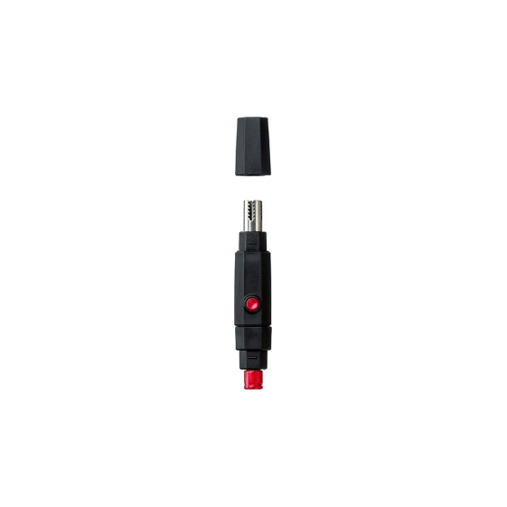 Seki Edge Rotating Nostril Manual Hair Trimmer SS-909 for precise trimming of nose hair with rotating blades.