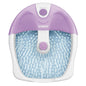 Conair FB3 Foot Spa Massager with vibration and heat features, featuring a basin with textured surface and control panel.