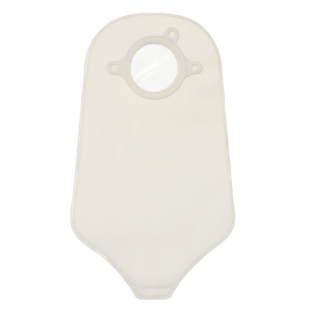 Convatec Surfit Natura Urostomy Pouch 2-Piece System, 10-inch drainable, medical urostomy pouch for urinary diversion.