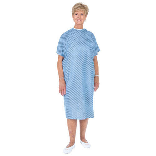 Medical C3009 standard gown with printed design from Pasteur Pharmacy, featuring a protective medical gown with print details.