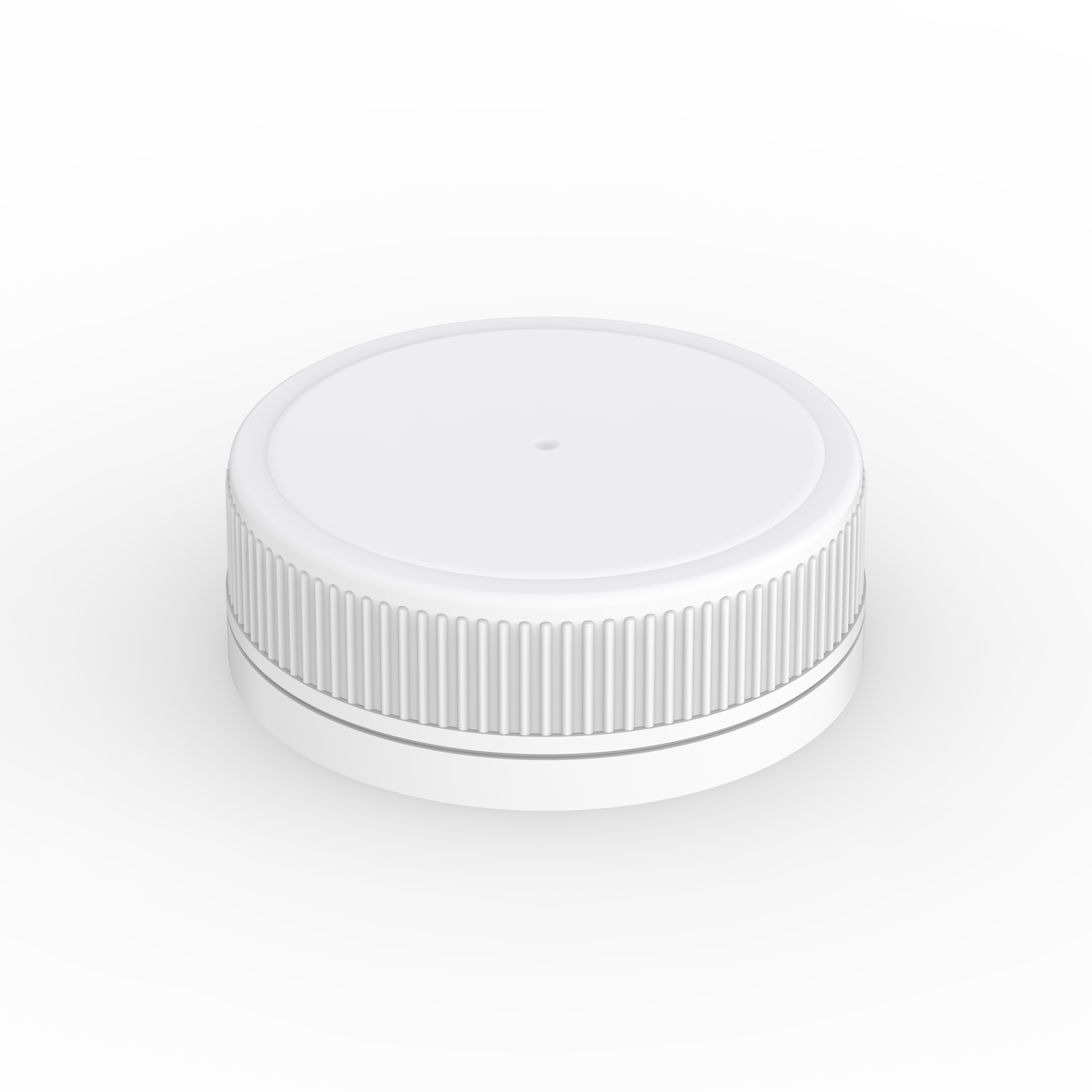 38mm reversible child-resistant and easy-open medical cap by Pasteur Pharmacy, shown in a secure, durable plastic design.