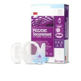 3M IV Advanced Securement Dressing for PICC and CVC catheters, Pasteur Pharmacy medical supplies, 20-count package.