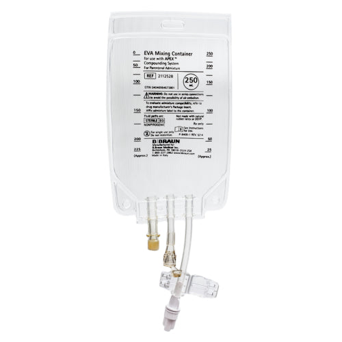 Apex Single Chamber Medical Bag, 3000 mL, Pasteur Pharmacy, case of 25, used for medical fluid collection and storage