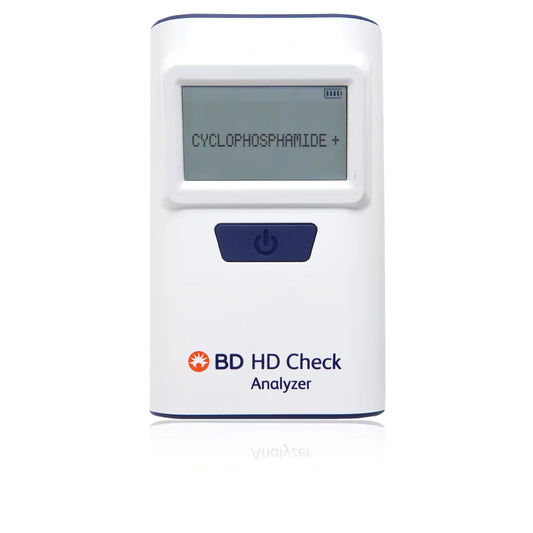 BD HD Check System hazardous drug contamination collection kit from Pasteur Pharmacy, medical supplies for safety testing.