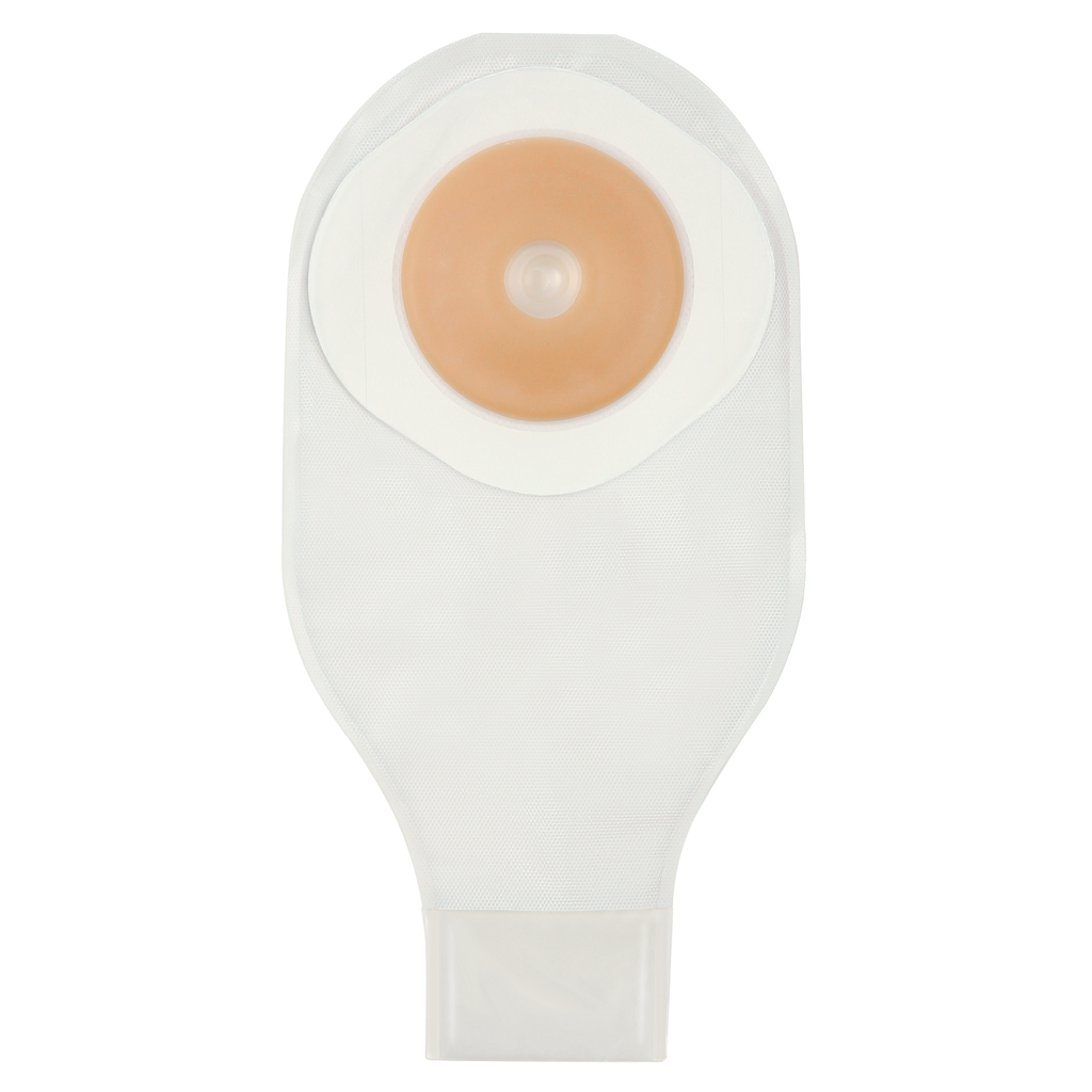 Convatec ActiveLife convex 1-piece drainable pouch, a medical supply for ostomy management, with secure closure and durable design.