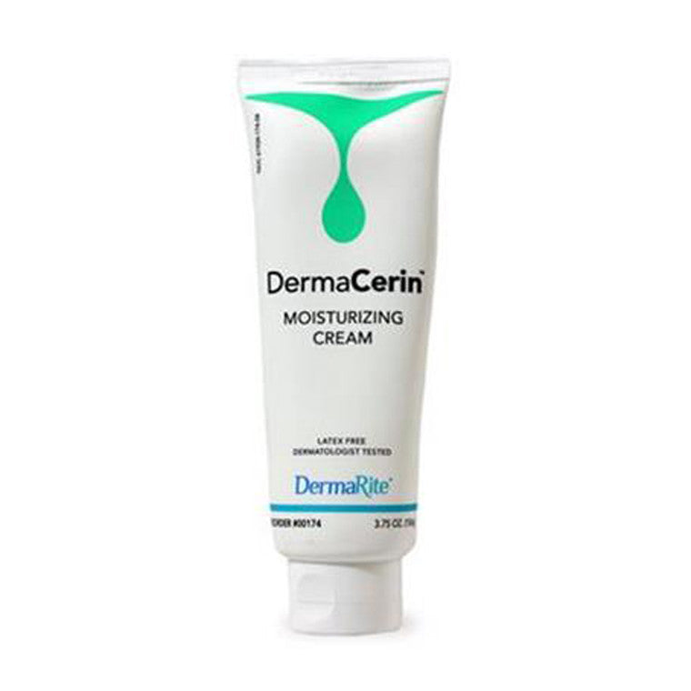 Pack of three Dermarite DermaCerin moisturizing creams in 7 oz bottles, ideal for medical skin hydration from Pasteur Pharmacy.