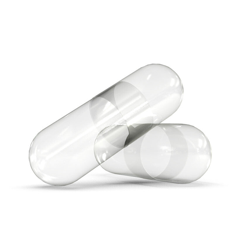 Empty size 000 clear gelatin capsules from Pasteur Pharmacy, ideal for medical and supplement use, shown in a large 10,000 count package.