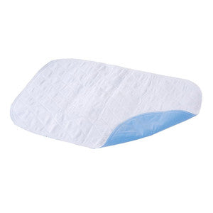 Reusable underpad from Pasteur Pharmacy, quilted cotton brushed polyester, ideal for medical use and patient comfort.