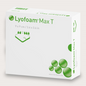 Mölnlycke Lyofoam Max T tracheostomy foam dressing, 3.5 x 3.5 inches, in a box of 10 medical supplies by Pasteur Pharmacy