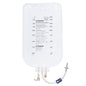 Pinnacle EVA enteral feeding bags with 2000 mL capacity, 40-pack of medical supplies for enteral nutrition.