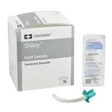 Shiley flexible tracheostomy tube disposable inner cannula, size 4 (5.5mm I.D.), medical supplies from Pasteur Pharmacy.