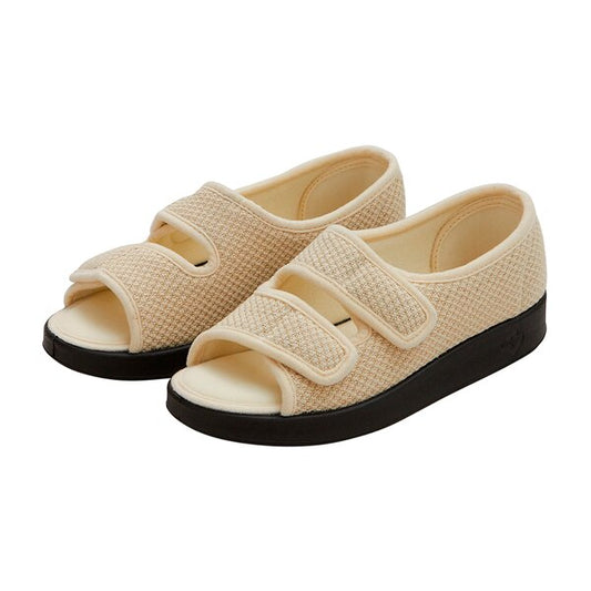 Silverts indoor and outdoor open toe sandal with easy closure, designed for medical needs, by Pasteur Pharmacy.