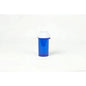 Reversible caps for vials, Pasteur Pharmacy medical supplies, 150 caps for 20-drams vials, black and white thumbtab design.