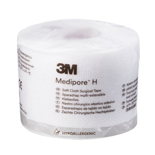 3M Medipore H soft cloth surgical tape, medical tape and bandages by Pasteur Pharmacy, shown in a package.