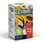 Curad Kendra Dandy designer bandages variety pack with standard strips and XL sizes, featuring colorful, artistic designs for wound care.