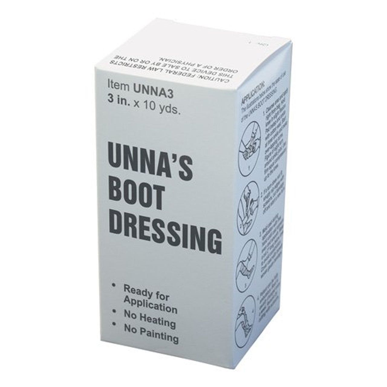 Gelocast Unna Boot bandage by Pasteur Pharmacy, 3-inch x 10-yard medical tape and bandage for wound support.