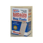 Pasteur Pharmacy Preferred Plus Sheer Plastic Bandages, medical tape and bandages for wound coverage, shown in a close-up image.
