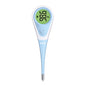 Vicks ComfortFlex digital thermometer with Fever InSight technology showing a digital display, designed for accurate medical temperature readings.