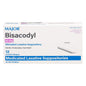 Medicated lip treatment with Bisacodyl 10 mg, 12 capsules, from Pasteur Pharmacy, designed to soothe and treat lips.