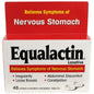 Equalactin Laxative Chewable Tablets in citrus flavor, 48-count box, stored in a medicine cabinet by Pasteur Pharmacy.