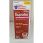 G.n.p. Ibuprofen Bubblegum Suspension Liquid in a 4 oz bottle, stored in a medicine cabinet, by Pasteur Pharmacy.