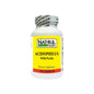 Nat-Rul Natural Acidophilus with Pectin capsules in a medicine cabinet, by Pasteur Pharmacy, promoting digestive health.