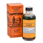 Oakhurst Dr. J.H. McLean's Volcanic Oil Pain Relieving Liniment bottle in a medicine cabinet, 8 fl oz, by Pasteur Pharmacy.