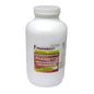 Pharbetol Acetaminophen Extra Strength tablets inside a medicine cabinet, stored in a Pasteur Pharmacy container.