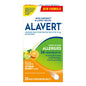 Alavert Citrus Burst orally disintegrating tablets for 24-hour allergy relief, shown in blister pack by Pasteur Pharmacy.