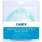 Carex Nasal Cannula Westmed Comfort Soft Plus for oxygen therapy, shown in a clear medical setting image.