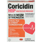 Coricidin HBP Maximum Strength Cold, Flu & Chest Congestion medicine in 24 liquid gel capsules, from Pasteur Pharmacy.