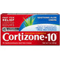 Cortizone 10 Anti Itch Creme Max Strength 1 Oz tube, medicated skin relief for itching and irritation, by Pasteur Pharmacy.