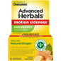 Dramamine Naturals Non-Drowsy Motion Sickness Relief capsules by Pasteur Pharmacy, 18-count medicine and drug product.