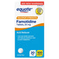 Famotidine 20mg acid reducer tablets by Pasteur Pharmacy, 100 tablets, showing the medication packaging and tablets inside a blister pack.