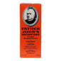 Father John's Medicine Cough Suppressant in a 4 oz bottle, used for soothing coughs and cold relief, from Pasteur Pharmacy.