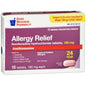 Gnp Fexofenadine HCl 180mg allergy relief tablets in a 15-count blister pack, designed for allergy symptoms.